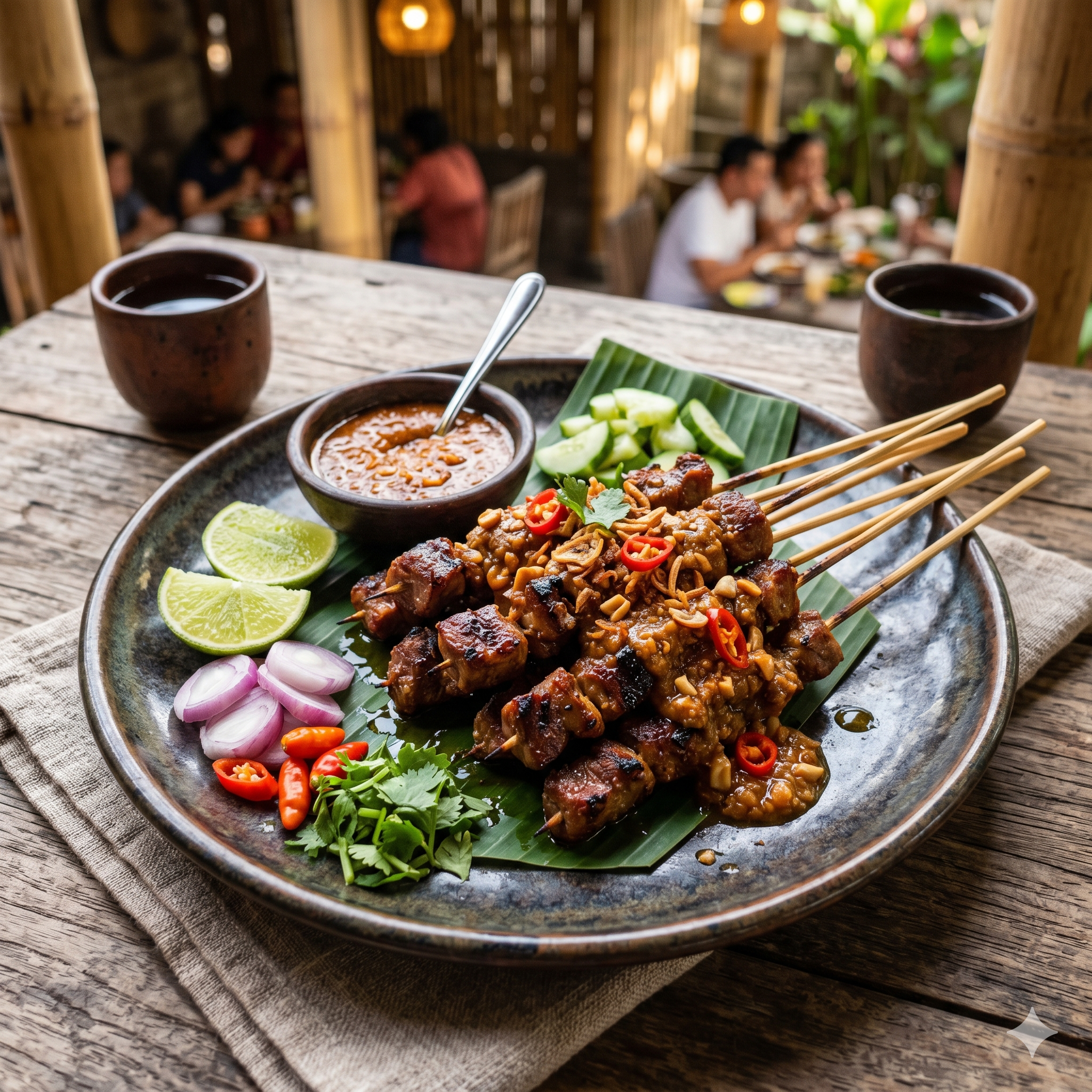 Satay skewers